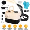 1500W Handheld High Temperature and Pressure Steamer Cleaner with 1200ML Tank 8 Accessories 6 Steam Levels Digital Display Handle Control for Dirt Gre