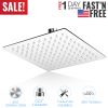 8 Inch Rain Shower Head 304 Stainless Steel Rainfall Adjustable Ultra-Thin Square Head