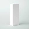 Modern White 2-Door Wardrobe Armoire Cabinet with Clothes Hanging Rod