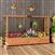 Solid Fir Wood Raised Garden Bed with Side Table | Elevated Outdoor Planter Box