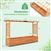 Solid Fir Wood Raised Garden Bed with Side Table | Elevated Outdoor Planter Box