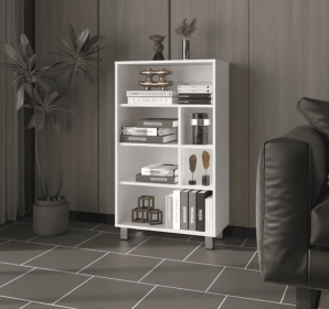 Midway Bookcase White