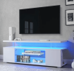 LED TV StandEntertainment Center White