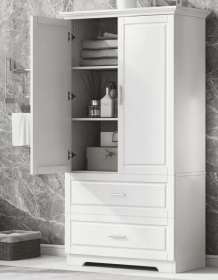 Tall Bathroom Storage Cabinet