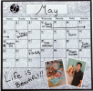 Dry Erase Calendar