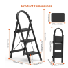 3-Step Foldable Ladder