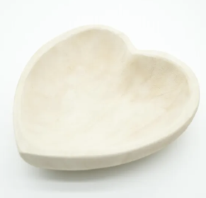 Handcrafted Heart-Shaped Tray