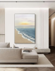 Hand-Painted Sunrise Seascape | Oil Painting