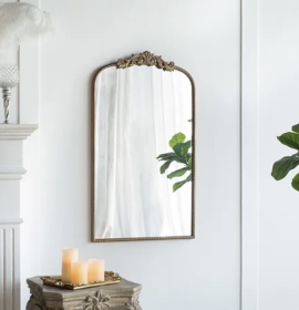 Golden Arched Mirror