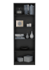 Benzoni 4‑Shelf Bookcase —  Home Office Storage Shelfi Four- Tiers