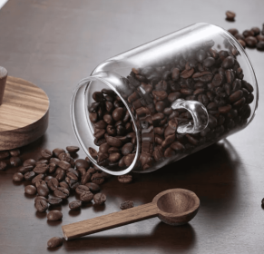 3-Piece Glass Storage Jars with Spoons