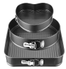 3‑Piece Non‑Stick Springform Cake Pan Set