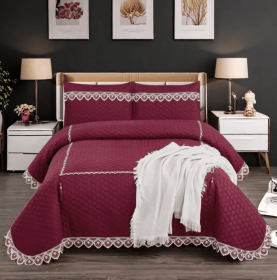 Elegant European Noble Bamboo Fiber Bedding Set