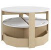 5‑Piece Kids Table and Chairs Set + Storage