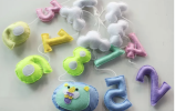 Colorful Numbers Baby Crib Mobile