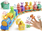 Toddler Train Set Learning Toy with Music & Lights