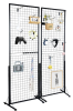 Floor-Standing  Grid Wall Panels Tower with Clips & Hooks