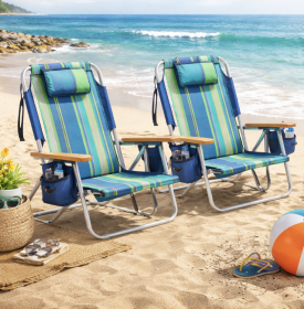 2 Pack Outdoor Seating - Table & Chair Set