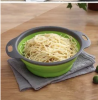 Collapsible Silicone Colander Set (2 Pack) | Foldable Kitchen Strainer
