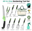 Gardening Hand Tools Starter Kit with Bag | Complete Garden Tool Set