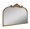 24x34 Traditional Gold Arch Wall Mirror