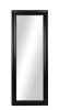 27x70 Black Rectangle Full-Length Mirror