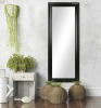 27x70 Black Rectangle Full-Length Mirror
