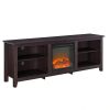 Modern Transitional Wood  TV Stand