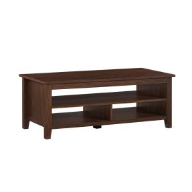 Coastal Grooved Panel Coffee Table