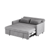 Velvet Sofa Bed GRAY