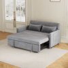 Velvet Sofa Bed GRAY