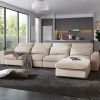 Modern Large U / L-Shape Style Convertible Sofa Couch with Reversible Chaise