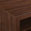 Coastal Grooved Panel Coffee Table