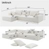 Modular Sectional Living Room Sofa Set