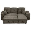 Reversible Pull-Out L-Shaped Sofa Bed,