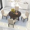 5-Piece Farmhouse Dining Set