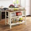 Stationary Kitchen Island