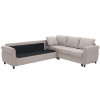 2 in 1  L Shaped Sleeper Sofa