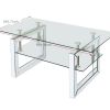 Transparent Glass Coffee Table