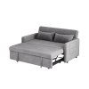 Velvet Sofa Bed GRAY
