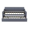 TwinSize Upholstery Sofabed with Trundle