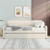 Twin Size Upholstery Daybed with Trundle