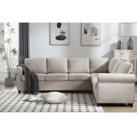 2 in 1  L Shaped Sleeper Sofa
