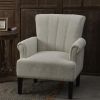 Accent Rivet Tufted Polyester Armchair