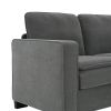 Velvet Modern Sectional L Shaped Sofa