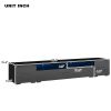 Extended Minimalist Design TV Stand with Color Changing LED Lights