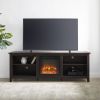 Modern Transitional Wood  TV Stand