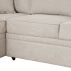 Sleeper Sofa Bed 2 in 1 with Storage Ottoman