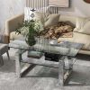 Transparent Glass Coffee Table