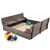 Outdoor Backyard Play Close Up Sandpit